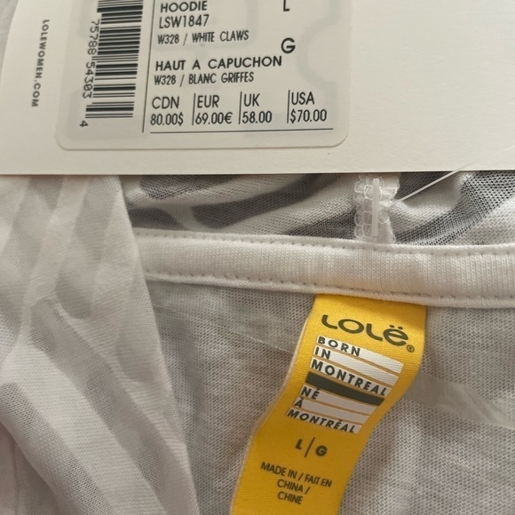 LOLE Women's Reggae Hoodie in white - Picture 13 of 14